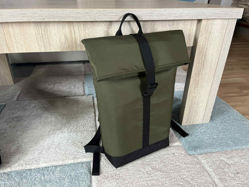 Maxi rolovací batoh – khaki /černý