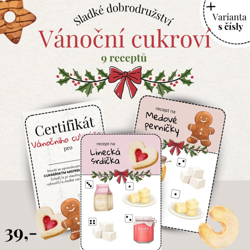 Vánoční cukroví – sladké pečení PDF ke stažení