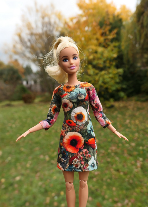 Šaty pro chladné dny pro Barbie — foto 1