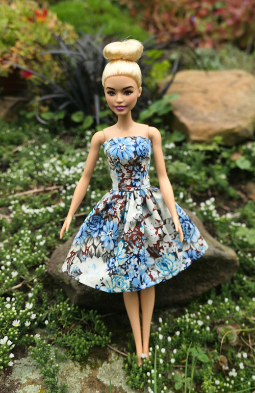 Barbie - letní bavlněné šaty — foto 1