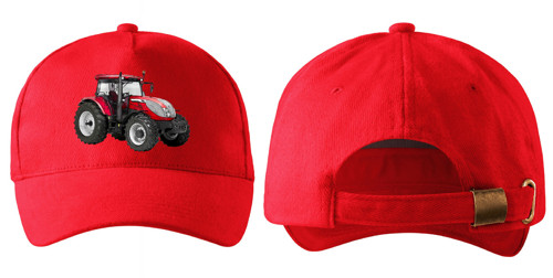 Kšiltovka s traktorem McCormick G165 MAX red — foto 1
