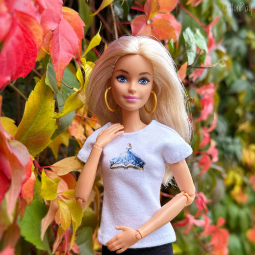 Popelka - tričko pro Barbie