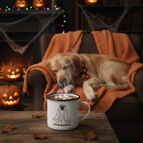 Halloween se psem - Plecháček