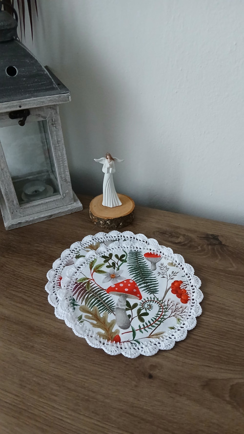 Mini ubrousek Houbičky — foto 1