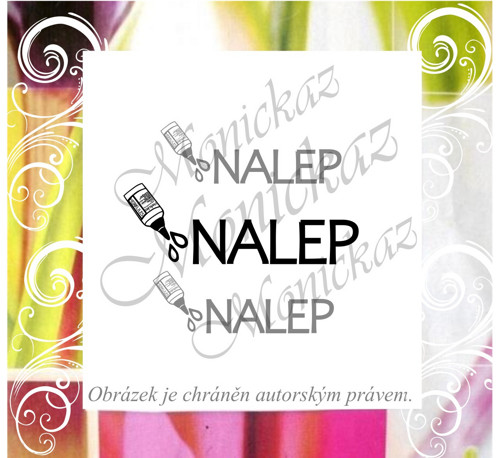 Nalep lepidlo 455. Razítko. — foto 1