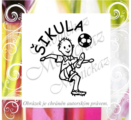 Šikula fotbal TV 258 a). Razítko.