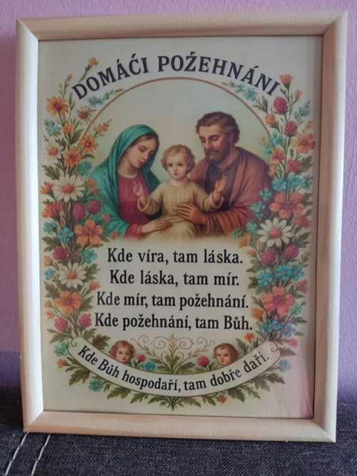 DOMÁCÍ POŽEHNÁNÍ VELKÉ -22/15 cm