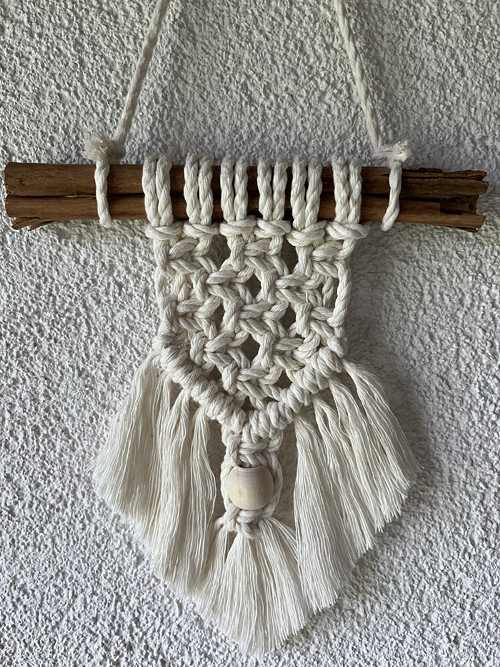 Macramé na zeď