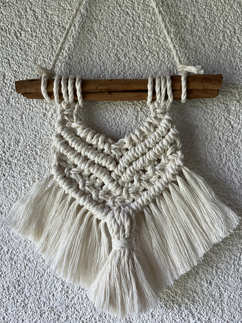 Macramé na zeď