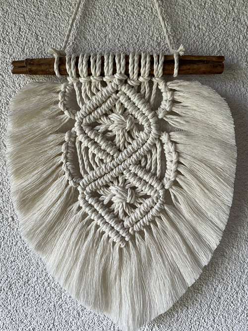 Macramé na zeď