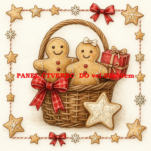 Bavlněný panel 10x10 cm — foto 1