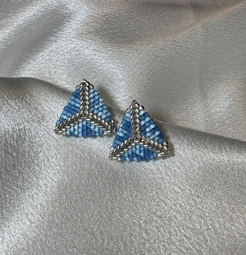 Náušnice Blue Harmony