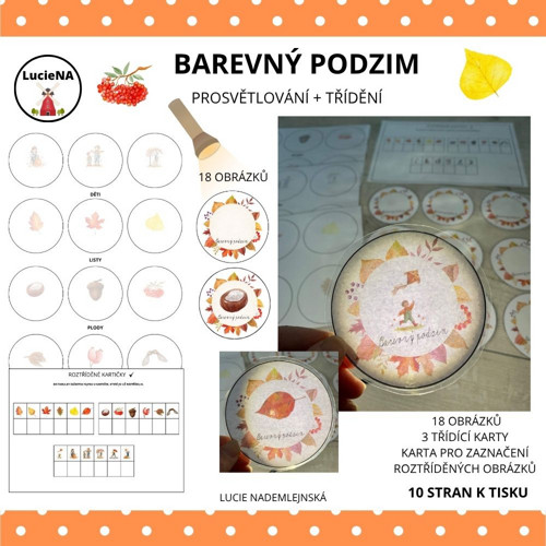 Barevný Podzim - Prosvětlování + Třídění