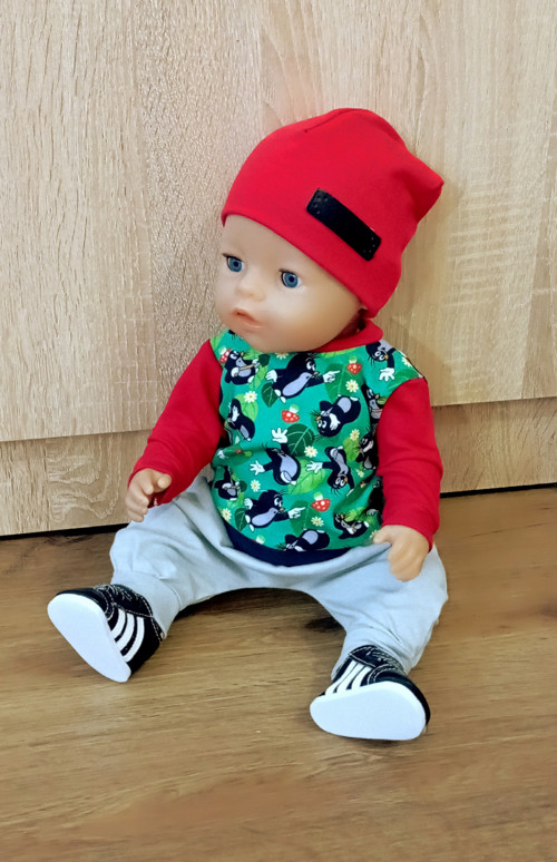 Set 3 ks pro Baby Born 43 - 46 cm krteček