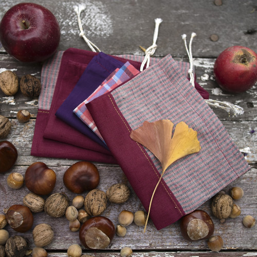 Na kaštany - 5 pytlíků na zero waste balení