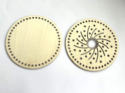 Víko na pletení / háčkování 15cm (2ks)