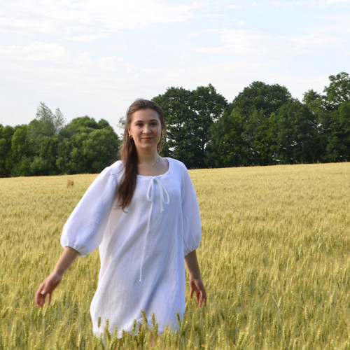 Bílé šaty s krajkou - romantické šaty z mušelínu