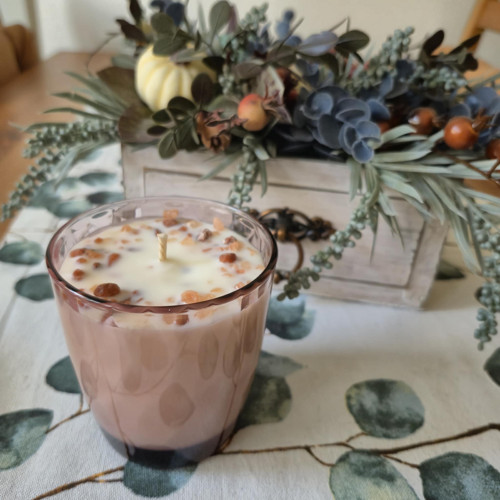Sojová svíčka. Wellness.