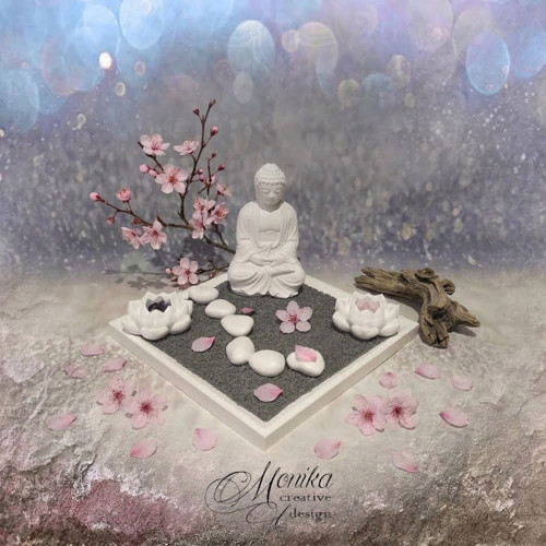 ZEN zahrádka s BUDDHOU - set