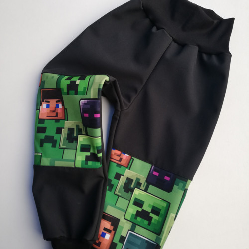 Softshellové kalhoty- MINECRAFT II