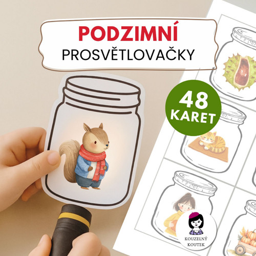 Prosvětlovací obrázky | podzimní prosvětlovačky
