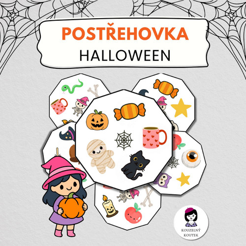 Halloweenská postřehovka - halloween | dušičky |