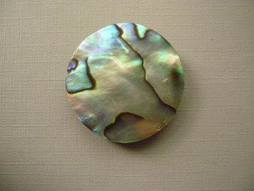 Kabošon - paua mušle 30 mm, č.2f