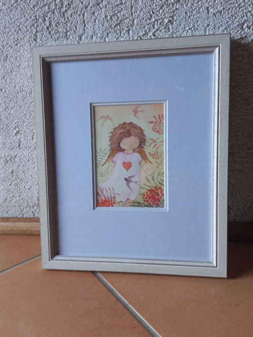 V jeřabinách - obraz — foto 1