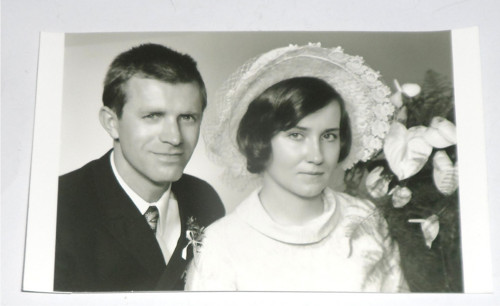 ČB svatební FOTOGRAFIE, novomanželé