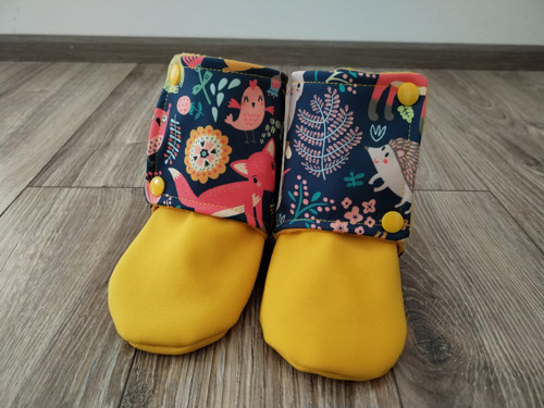 Capáčky ze softshellu