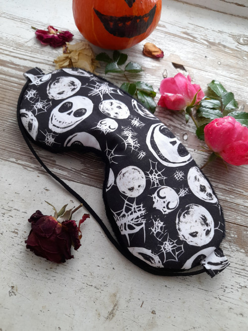 Maskana spaní, na oči-halloween
