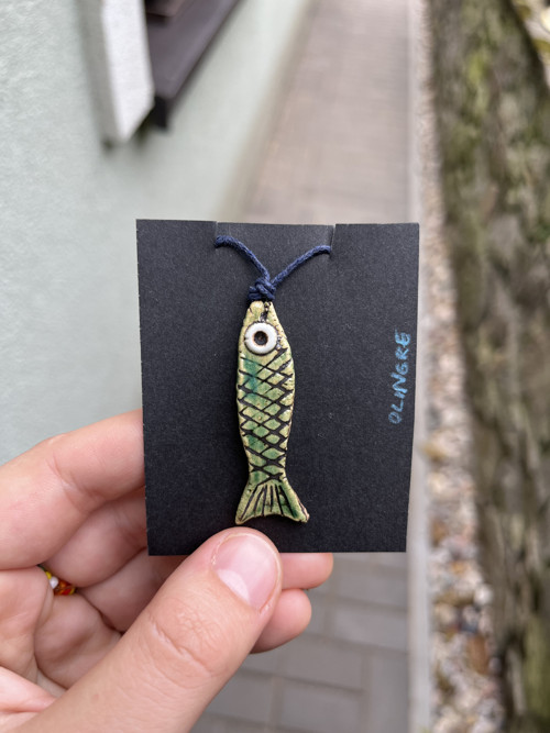 Náhrdelník ryba glogloglo…GLORIA — foto 1