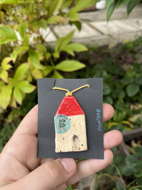Náhrdelník domeček — foto 1
