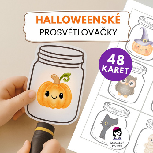 Prosvětlovací obrázky | Halloween prosvětlovačky
