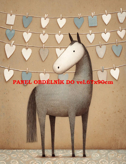 Bavlněný panel 7x10 cm — foto 1