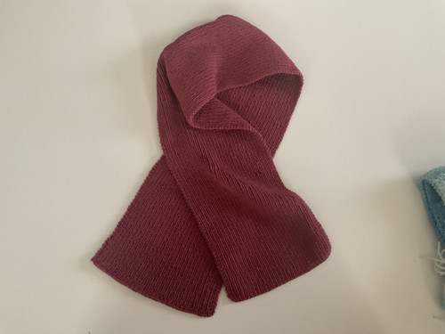 Pánská jednoduchá šála, hnědá, teplá