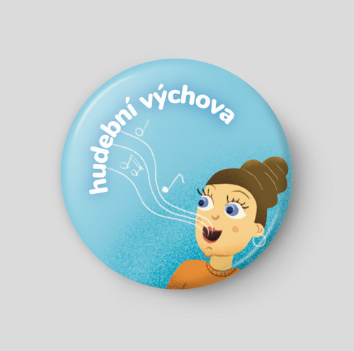 Hudební výchova - plánovací magnetka
