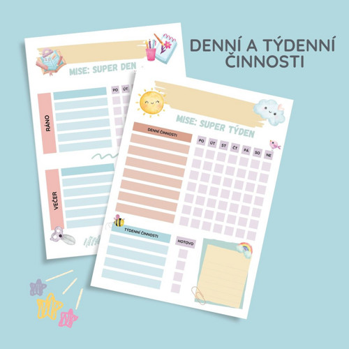 Denní a týdenní činnosti