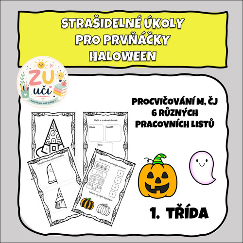 Strašidelné úkoly pro prvňáčky — foto 1