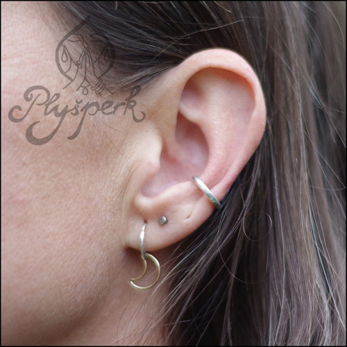 Ear cuff - nasazovací náušnice menší
