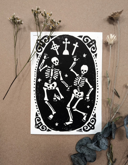 Linoryt 'Danse macabre'