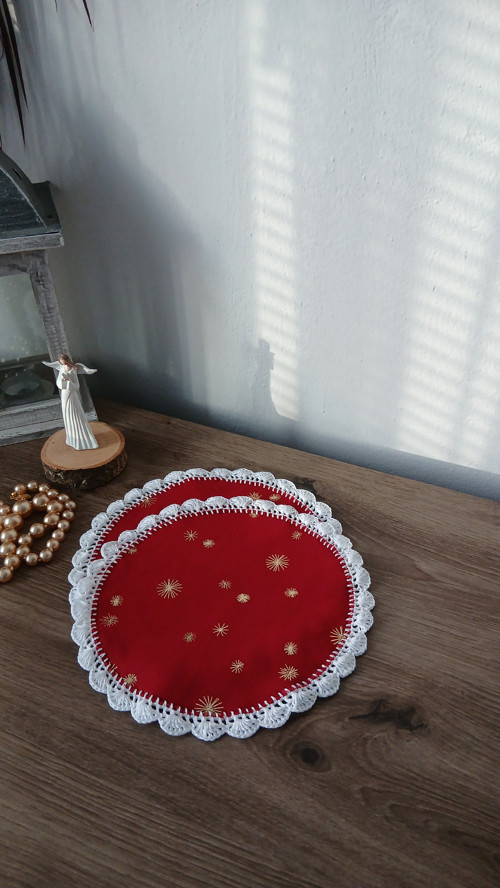Mini ubrousek vánoční