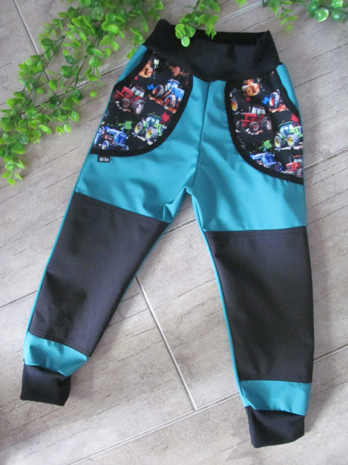 KALHOTY SOFT.jaro podzim vel.116 sleva