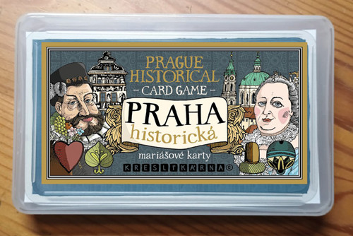 PRAHA historická - mariášové karty