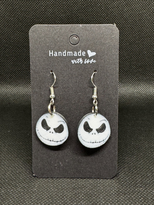 Náušnice „Jack Skellington“ (3D tisk)