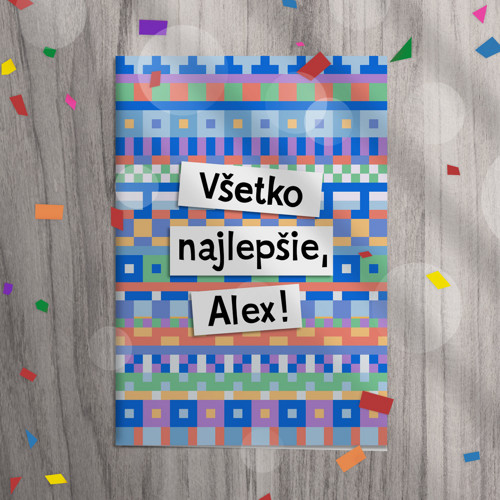 Chaotické přání - čtverce — foto 1