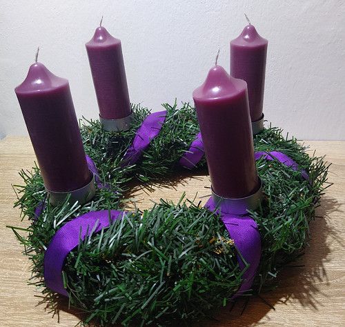 Adventní svíčky - sada
