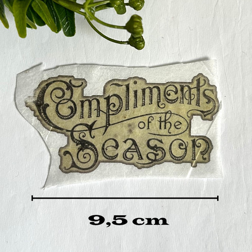 Compliments of the Season-část A4 - rýžový papír
