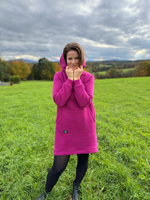 Mikinové šaty Cozy