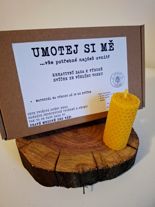 Kreativní sada k výrobě svíček - box